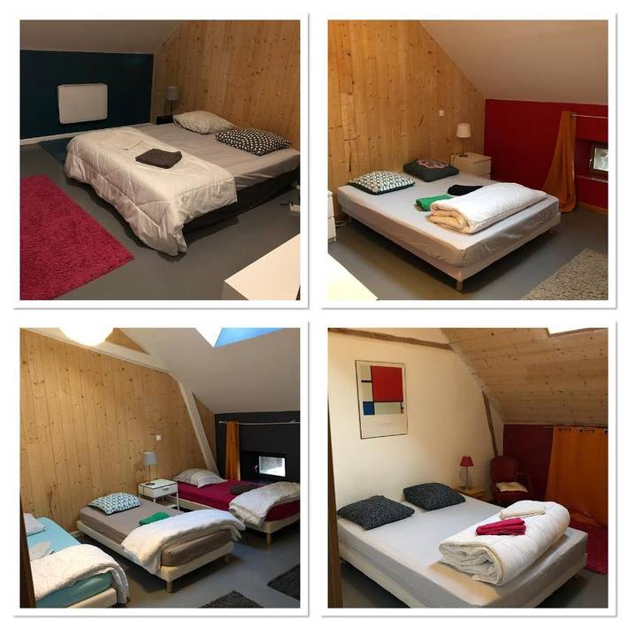 Maison de campagne pour 12 personnes, avec Terrasse et Jardin à La Chaze-de-Peyre