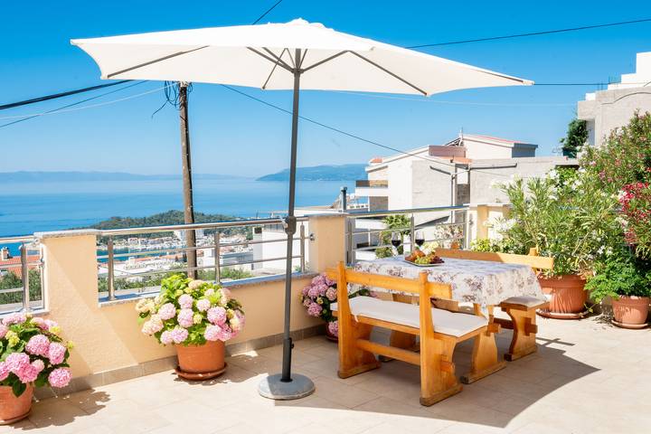 Ferienwohnung für 4 Personen, mit Terrasse in Makarska - 4