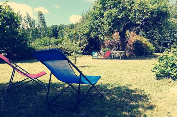 Maison de vacances pour 8 personnes, avec jardin