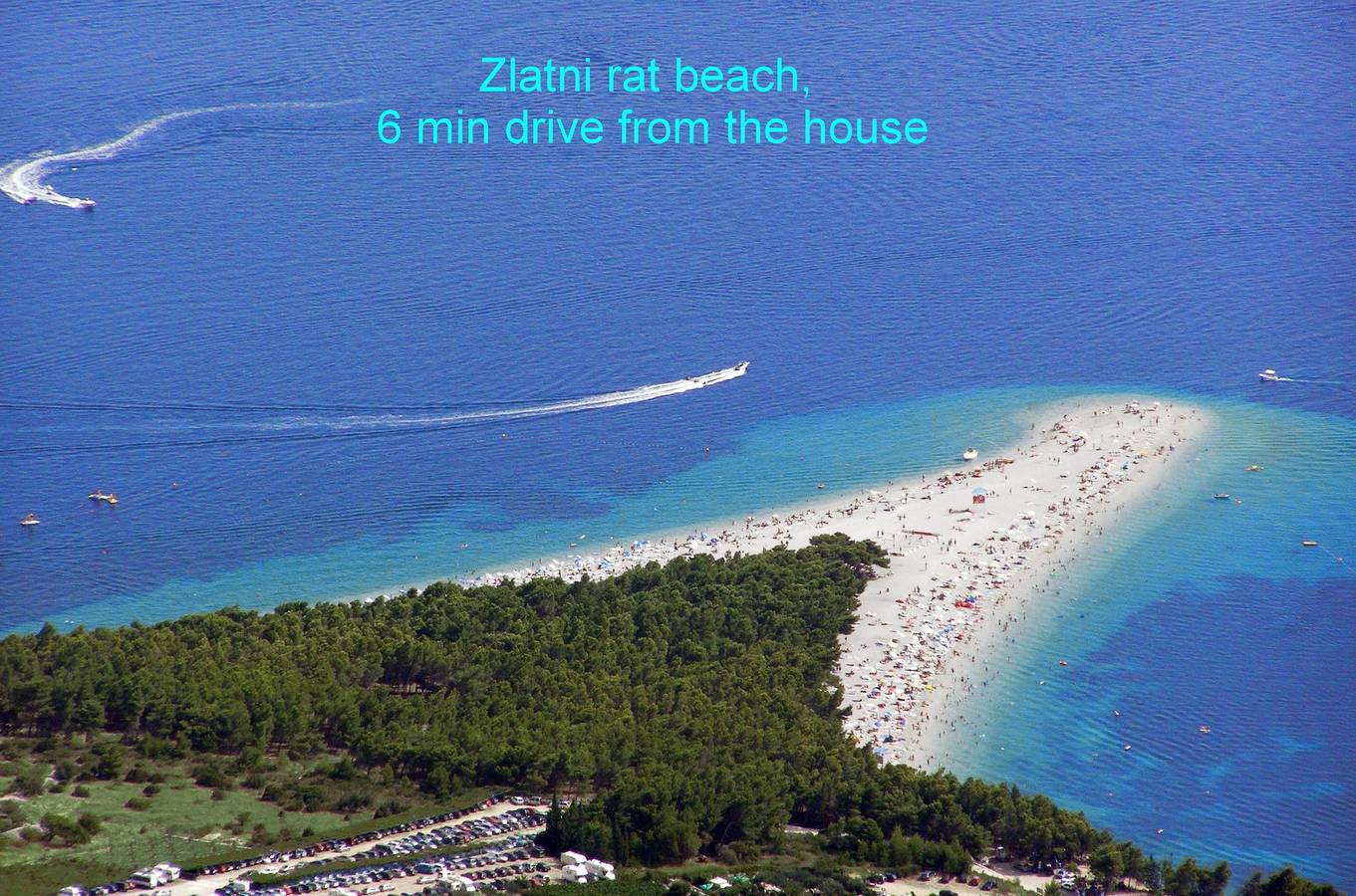 Stone house with two balconies and the sea view in Bol Insel Brac, Bol