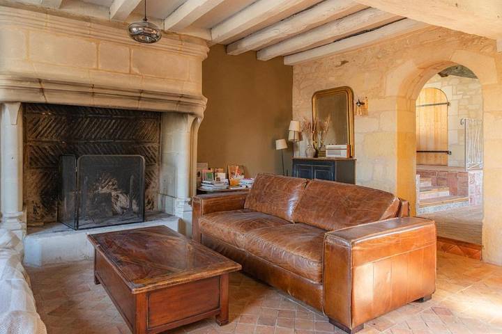 Location de vacances pour 15 personnes, avec vue et jardin à Dénezé-sous-Doué - 3