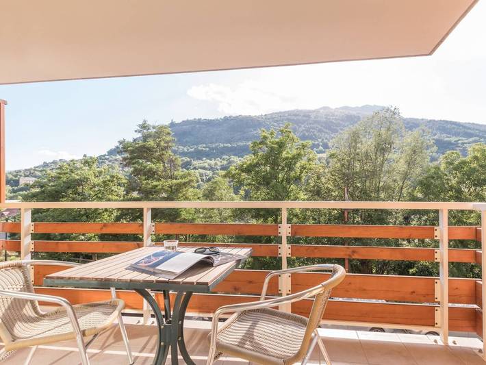 Gîte pour 4 personnes, avec Balcon et Terrasse à Briançon