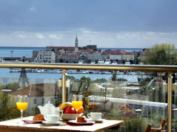 Ferienwohnung für 4 Personen, mit Balkon und Terrasse