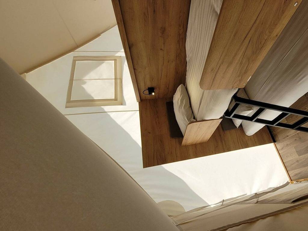 Glampingtent Luxe 6 in Hoge Kempen
