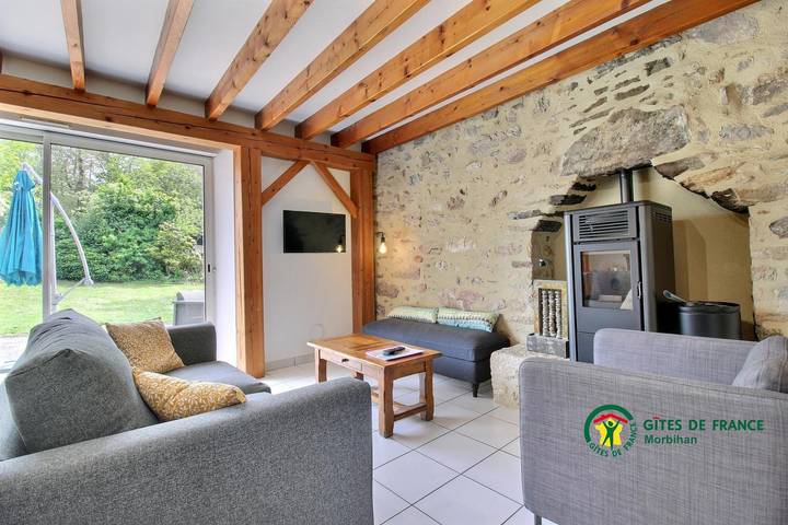 Gîte pour 4 personnes, avec jacuzzi et jardin à Péaule - 3