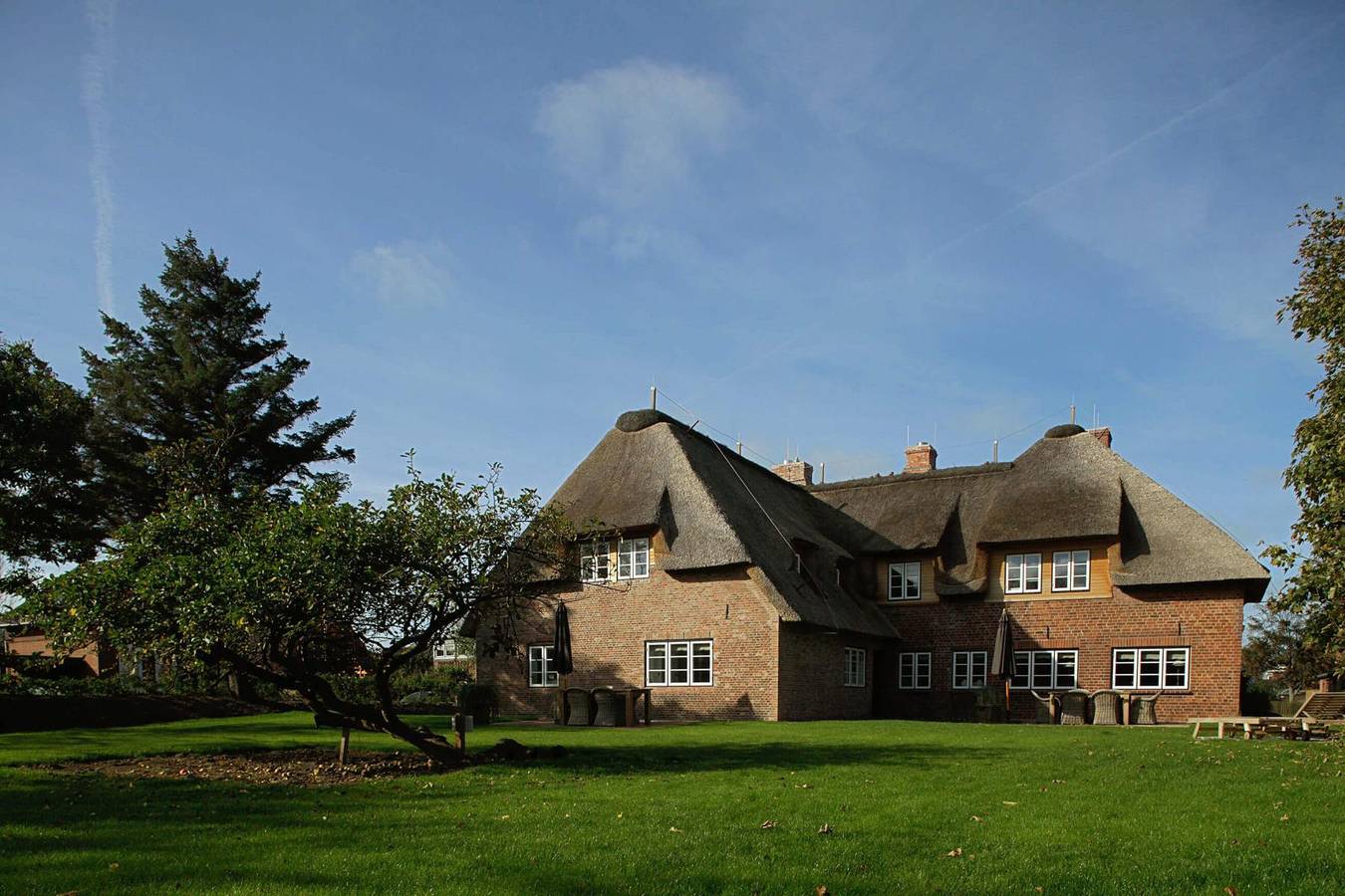 Hausteil Vogelkoje im Klenterhof – Reetdachhaus in Alt-Westerland mit Saunahaus, Sylt in Westerland, Sylt (Gemeinde)