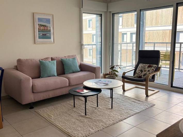 Appartement de vacances pour 6 personnes, avec Terrasse et Jardin