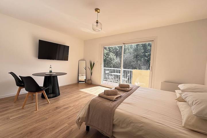 Ganze Wohnung, Studio close to the Spa and Park in Vals-les-Bains, Parc naturel régional des Monts d'Ardèche