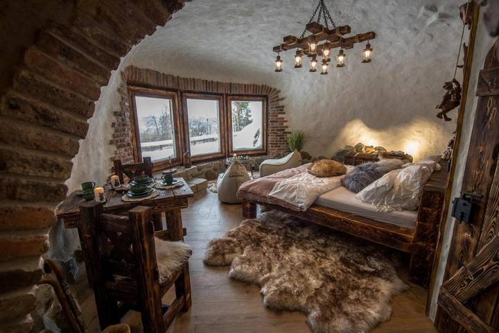 Domek letniskowy dla 2 osób, z basen dla dzieci i ogród oraz sauna i jacuzzi, Dla rodziny na Małopolska
