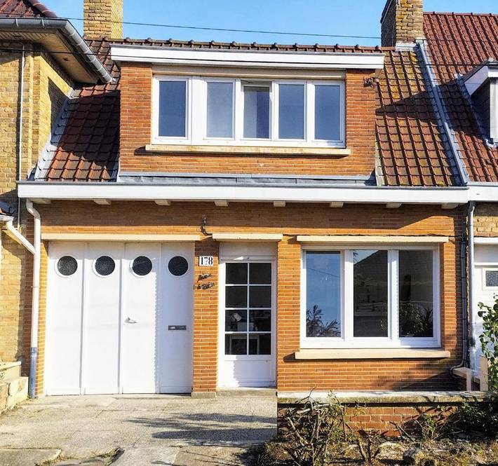 Location de vacances pour 5 personnes, avec jardin et terrasse à Bray-Dunes
