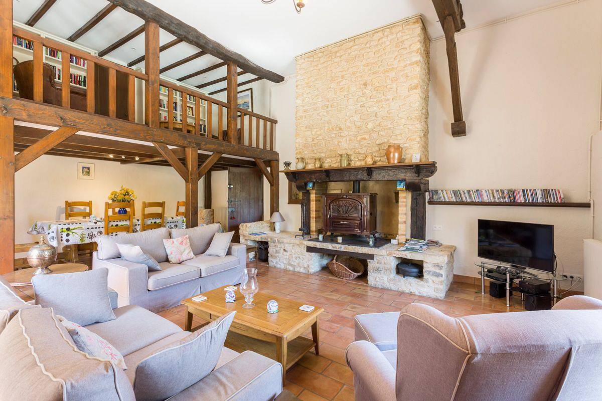 Villa pour 6 personnes avec terrasse in Trémolat, Périgord Pourpre