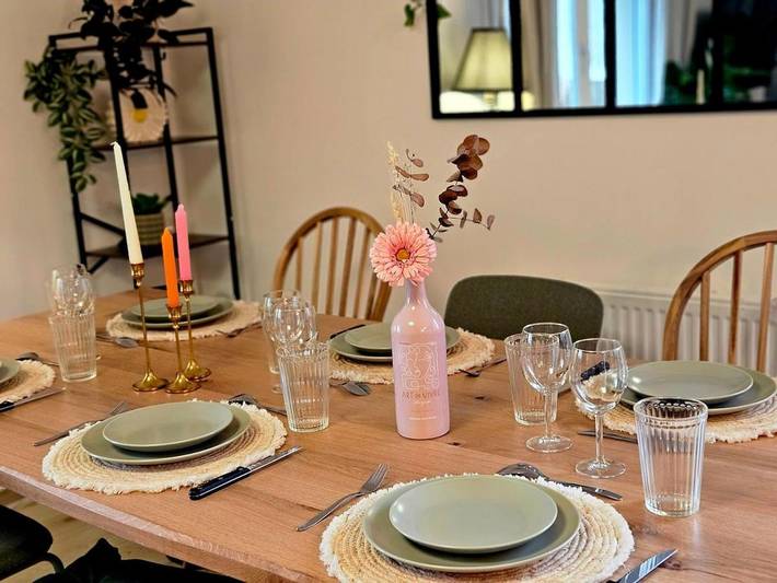 Appartement de vacances pour 8 personnes, avec Balcon ainsi que Terrasse et Vue