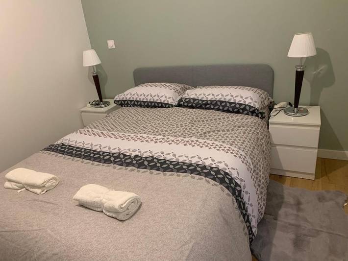 Appartement de vacances pour 4 personnes, avec Balcon et Terrasse ainsi que Jardin et Vue