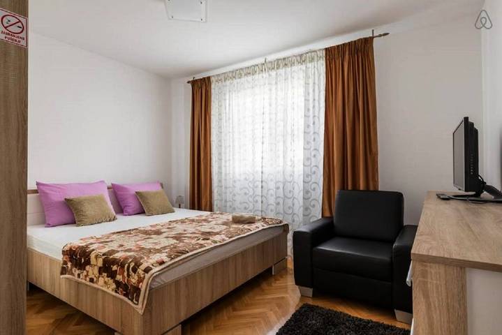 BnB für 4 Personen, mit Garten und Ausblick in Split