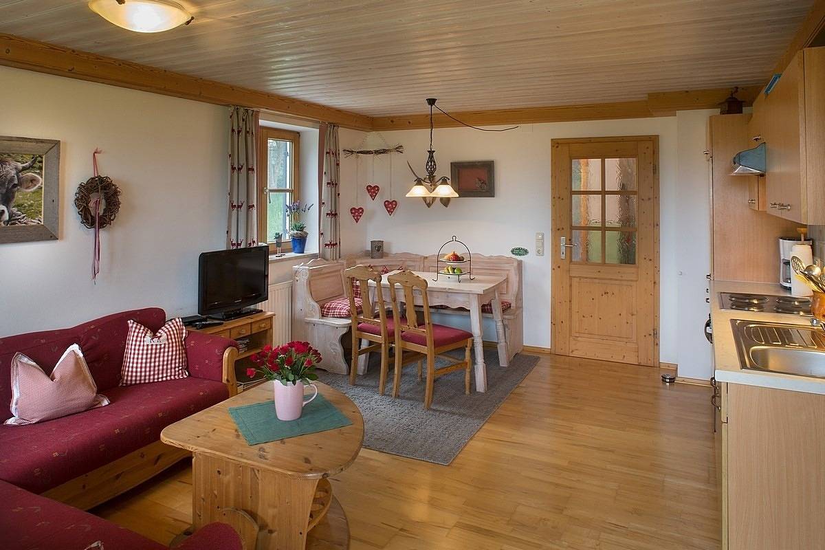 Apartamento vacacional entero, Ferienwohnung Alpenblick ****, Hof Alpenseeblick, Nesselwang/Attlesee/Allgäu in Nesselwang, Suabia (Baviera)