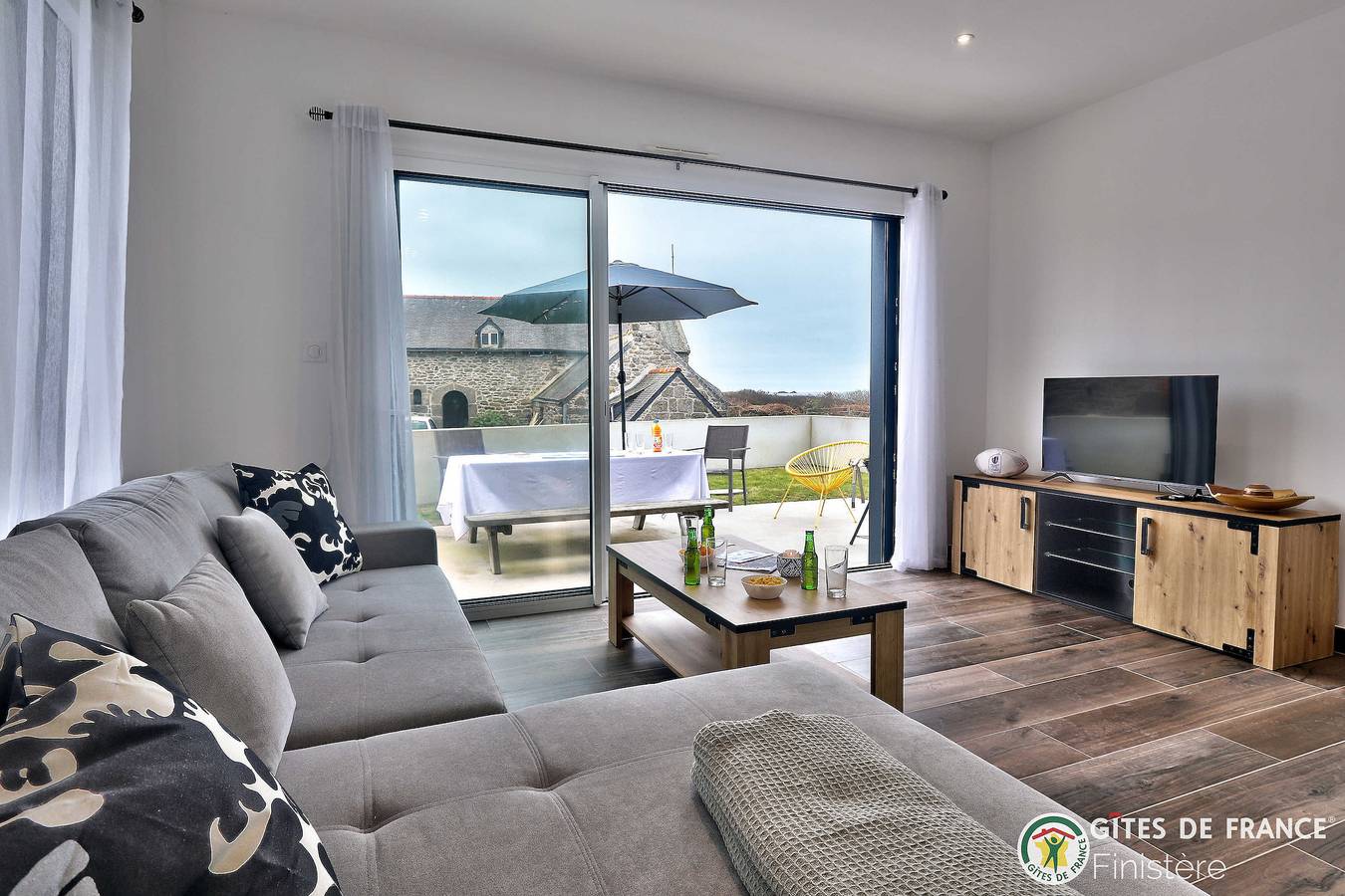 Villa Plain Pied Vue Mer in Lanildut, Brest und Umgebung