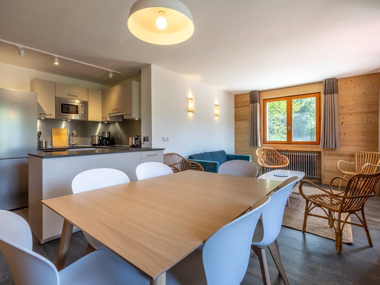 Apartamento entero, 4 habitaciones cerca de las pistas con balcón - La Clusaz in La Clusaz, Región de Annecy