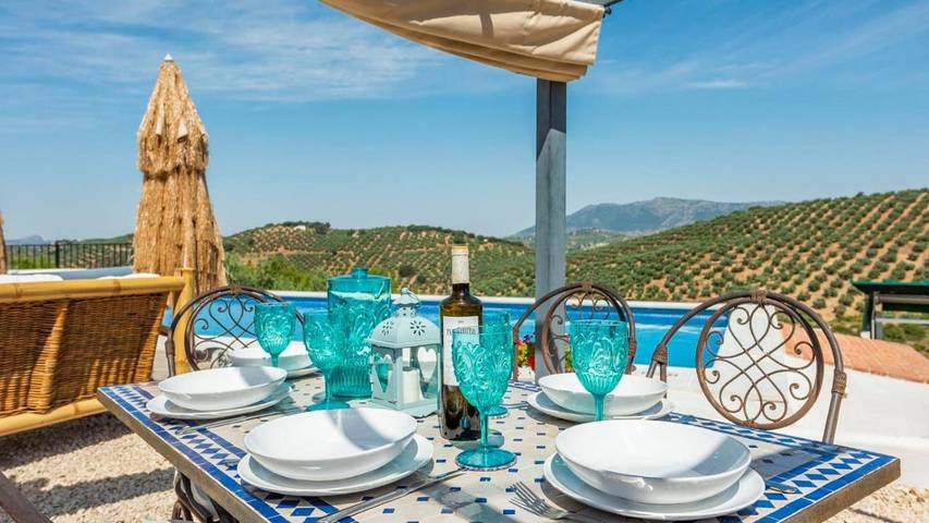 Casa rural para 7 personas, con Terraza además de Jardín y Piscina en Algarinejo - 2