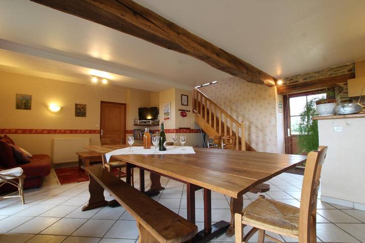 Gîte pour 9 personnes, avec jardin, animaux acceptés à Servon - 4