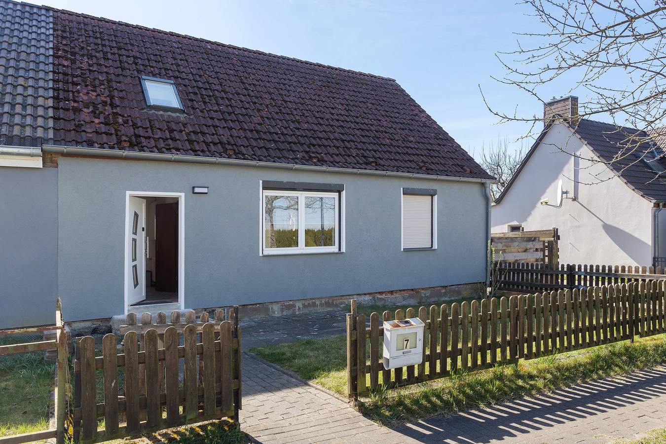Ferienhaus mit privater Terrasse, privatem Garten und Wi-Fi in Zernitz-Lohm, Westhavelland