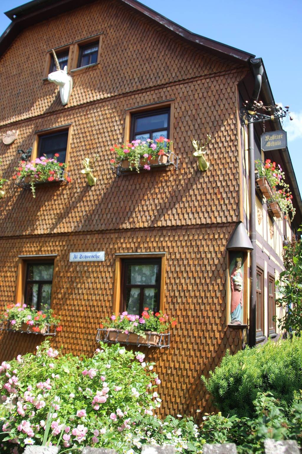 Maison de vacances "Ferienwohnung-Cottage Rhöner Kräuterwerk" avec terrasse privée et Wi-Fi in Buttlar, Biosphärenreservat Rhön