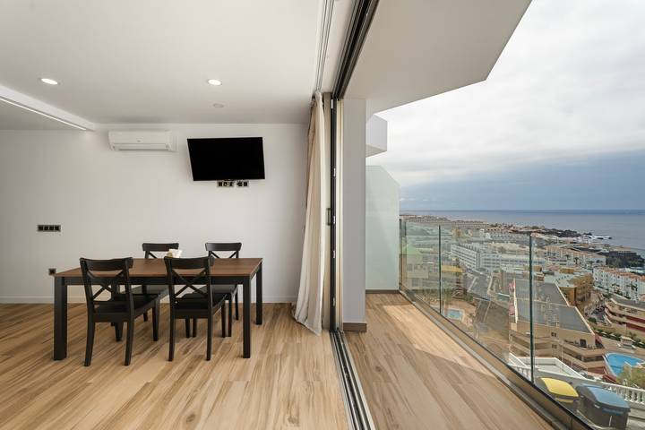 Gîte pour 6 personnes, avec balcon à Acantilados de los Gigantes - 2