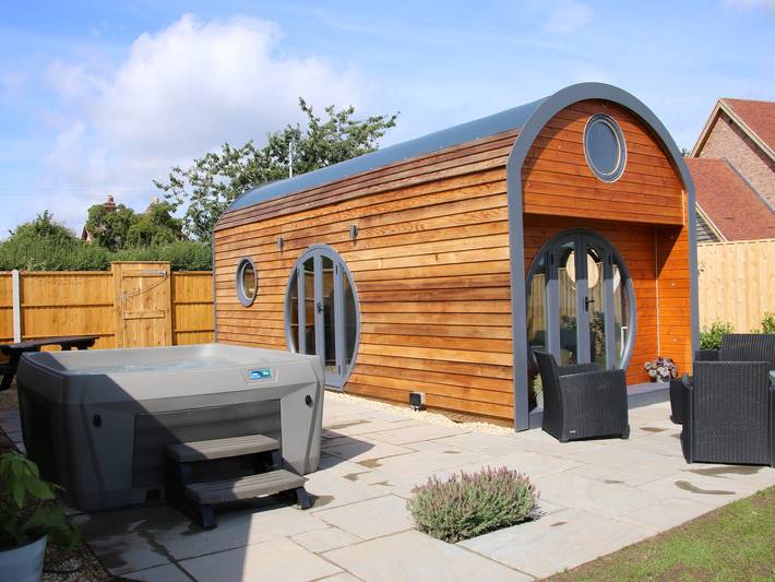 Cabaña para 2 personas con jardín in Colinas de Shropshire