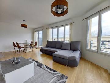 Gîte pour 6 personnes, avec terrasse et vue à Bougival
