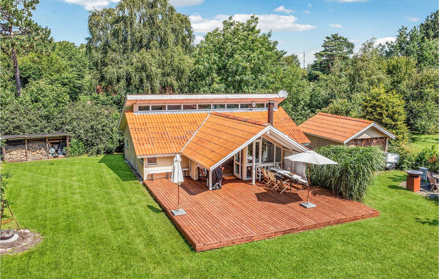 Ferienhaus für 6 Personen mit Terrasse in Nykøbing Sjælland, Nordwestseeland