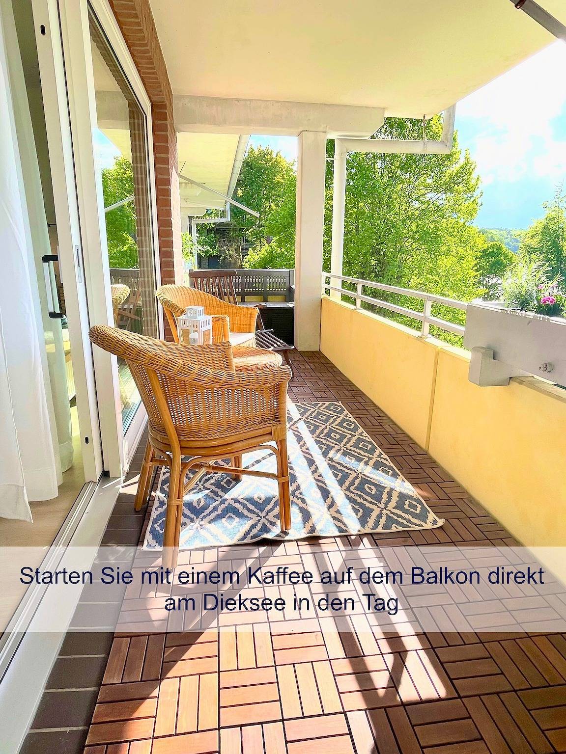 Ganze Wohnung, Apartment 'Heimathafen' mit Seeblick, Balkon und Wlan in Malente, Ostholstein