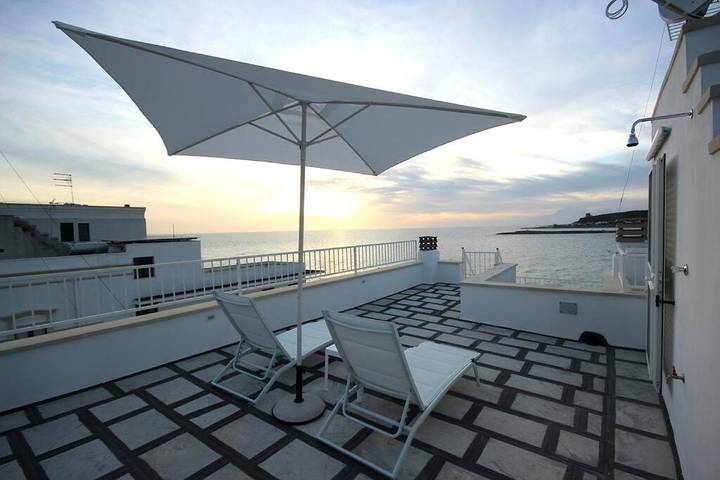Appartamento per 4 persone, con Balcone e Terrazza nonché Panorama a Santa Maria al Bagno