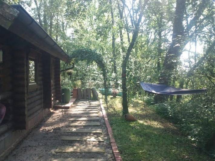 Finnisches Holzhaus in Weidenberg, Frankenalb