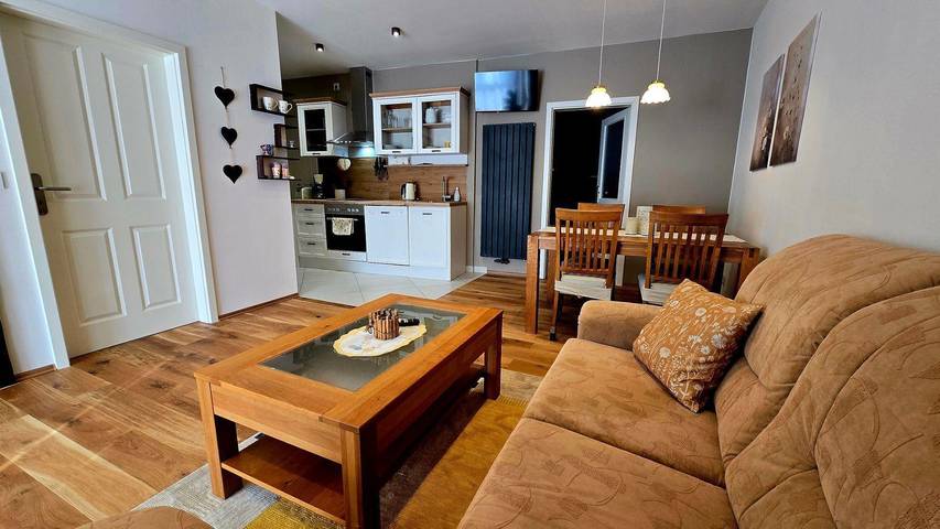 Ferienwohnung für 4 Personen, mit Garten und Terrasse