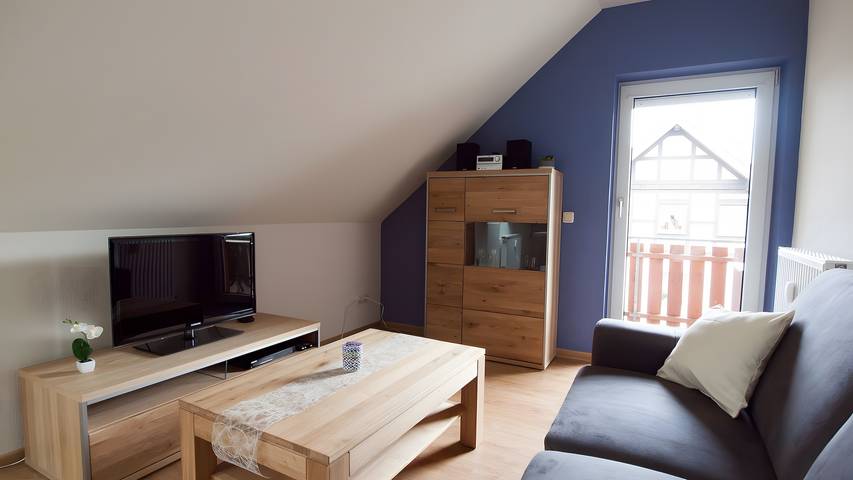 Ferienwohnung für 2 Personen, mit Seeblick und Balkon in Hessen - 3