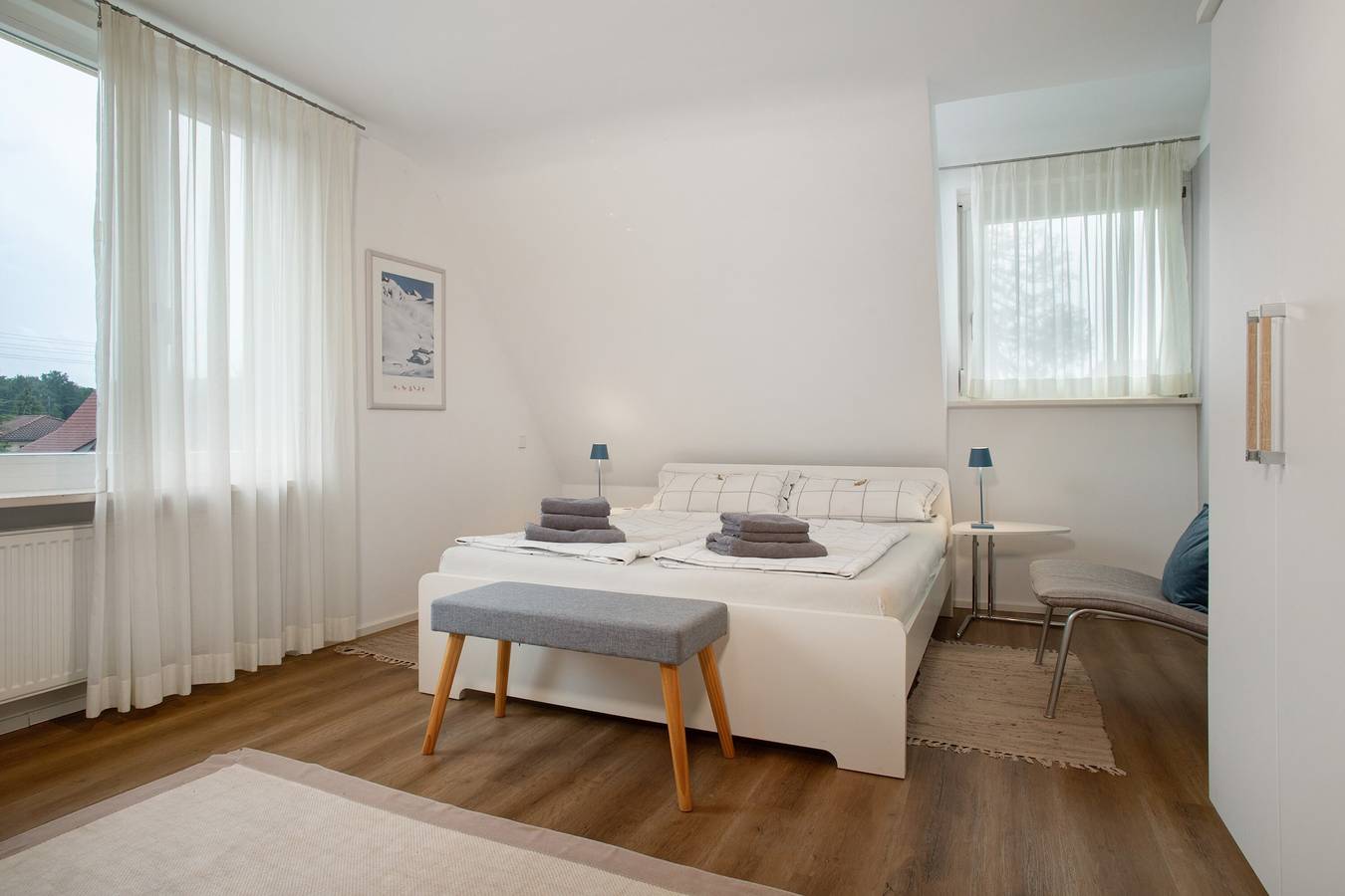 Ferienwohnung 'Doppelzimmer' mit Gemeinschaftsgarten und Wi-Fi in Unteruhldingen, Uhldingen-Mühlhofen