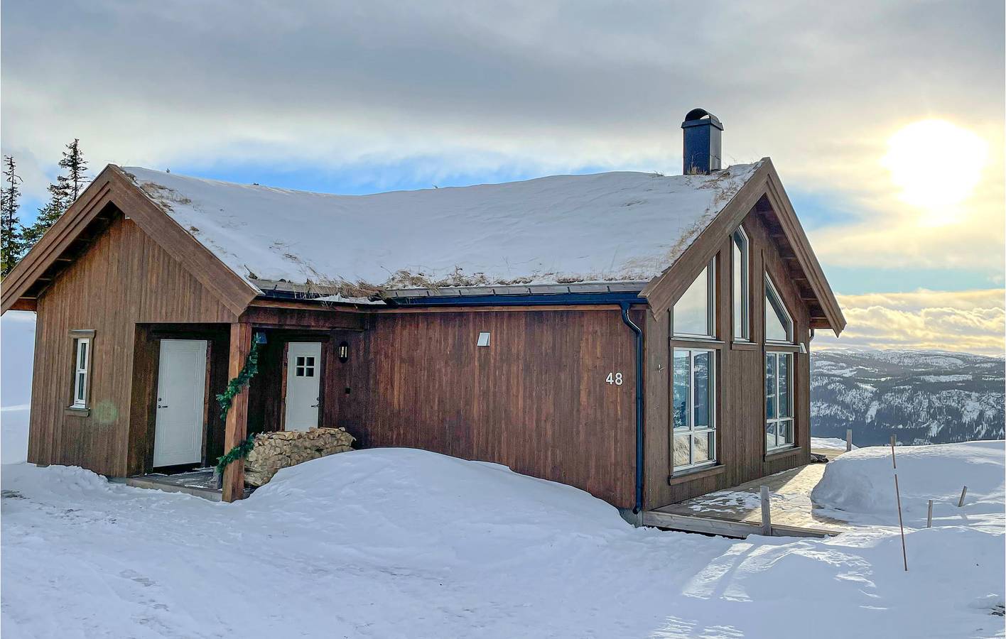Ferienhaus für 8 Personen mit Garten in Nord-Aurdal