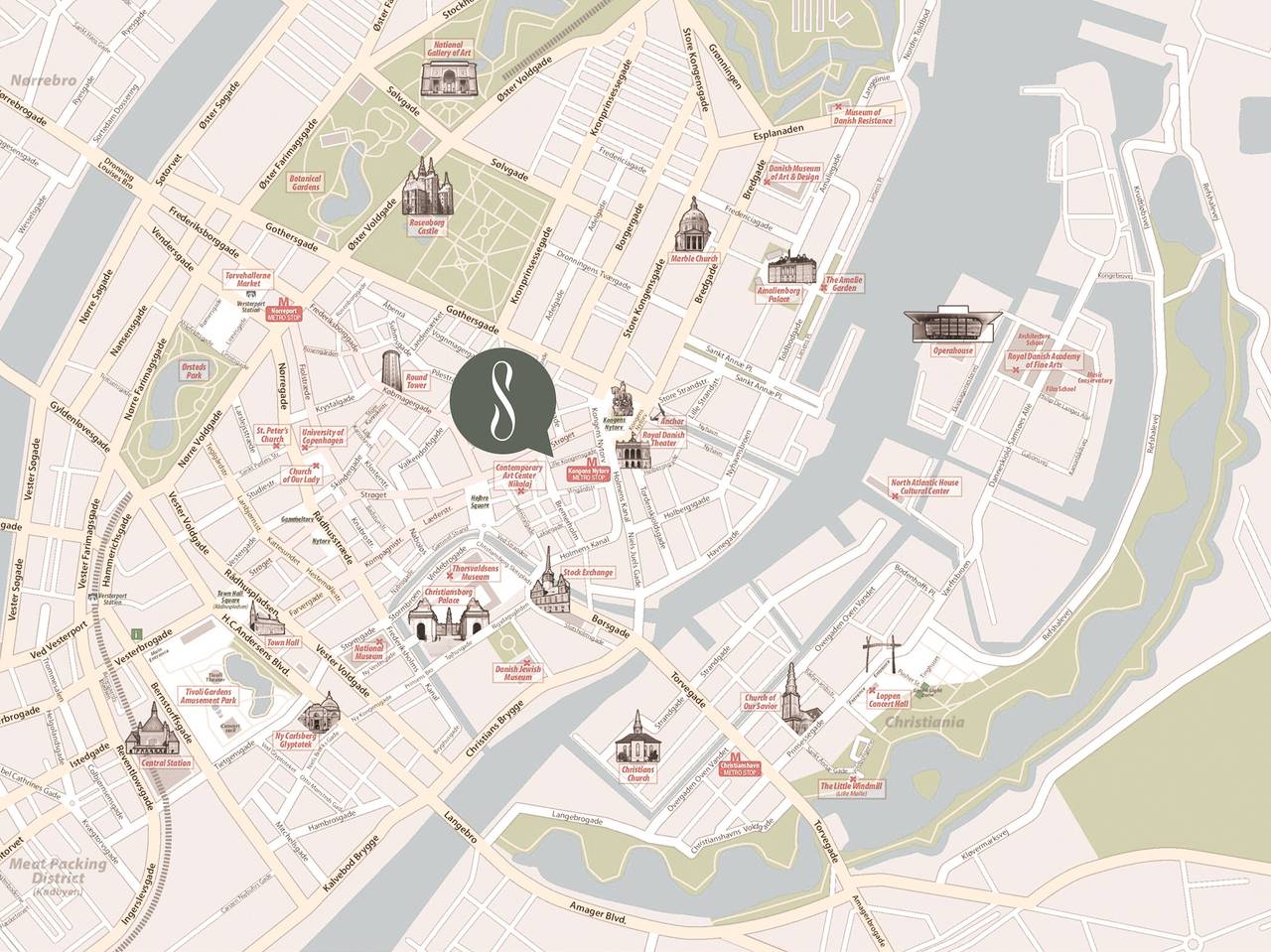 Ganze Wohnung, Regent 16- Helle Wohnung im Stadtzentrum in Kopenhagen Zentrum, Kopenhagen