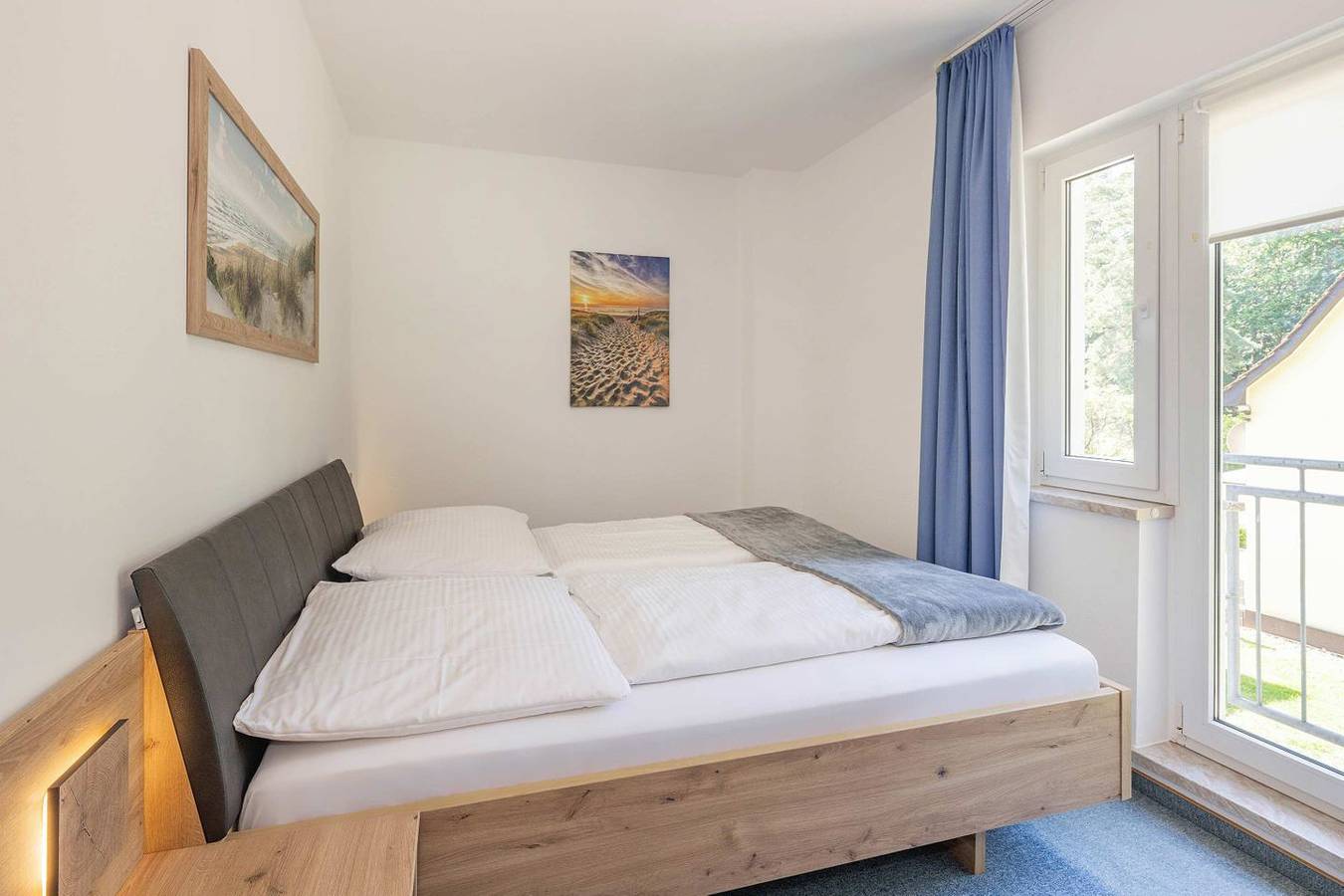 Ganze Wohnung, Natur pur: Ruhige Ferienwohnung mit Sauna, Garten & Wlan im Grünen in Garz, Usedom