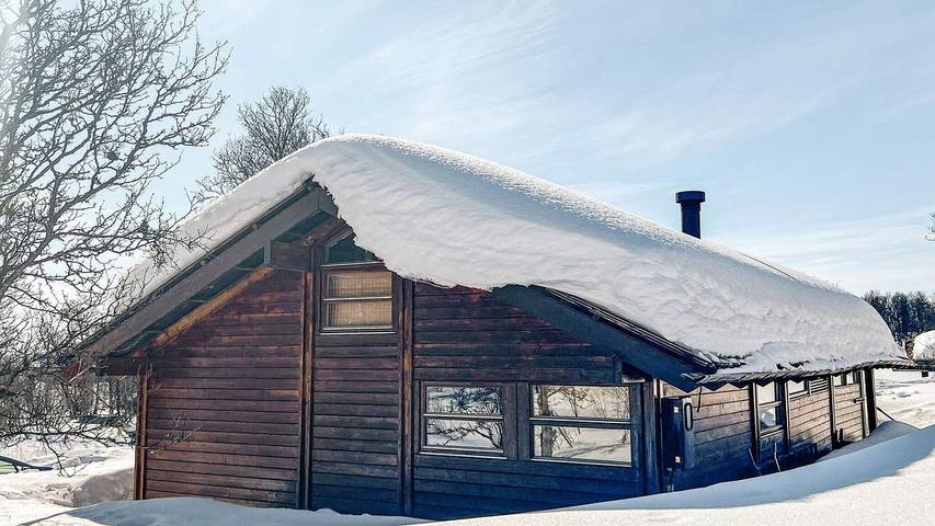 Ferienhaus für 9 Personen, mit Terrasse und Sauna, mit Haustier