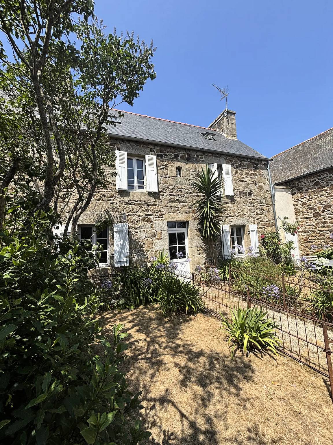La maison de Trévou in Trévou-Tréguignec, Côte de Granit Rose
