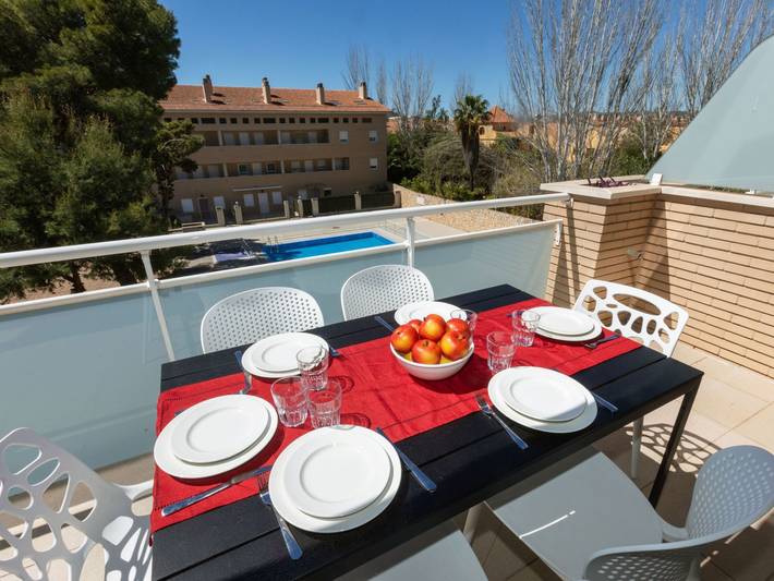 Gîte pour 6 personnes, avec jardin ainsi que terrasse et bassin pour enfant, animaux acceptés à Benicarló - 2