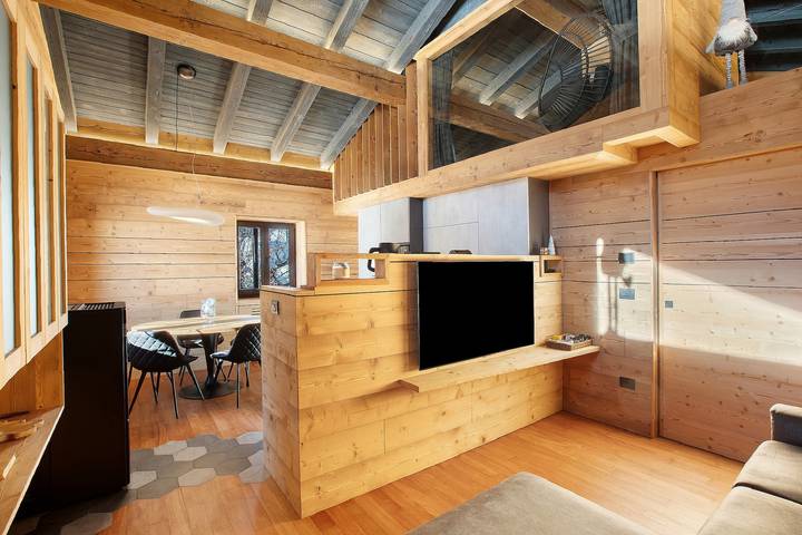 Hel lägenhet, Élite Apartment in Saint-Oyen with Balcony, Modern Comforts, and Mountain Views in Saint-Oyen, Comune di Saint-Oyen
