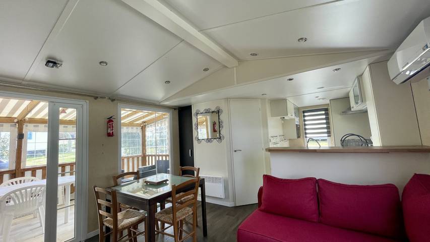 Mobil home pour 4 personnes, avec Balcon/Terrasse et Jardin à Saint-Augustin - 3