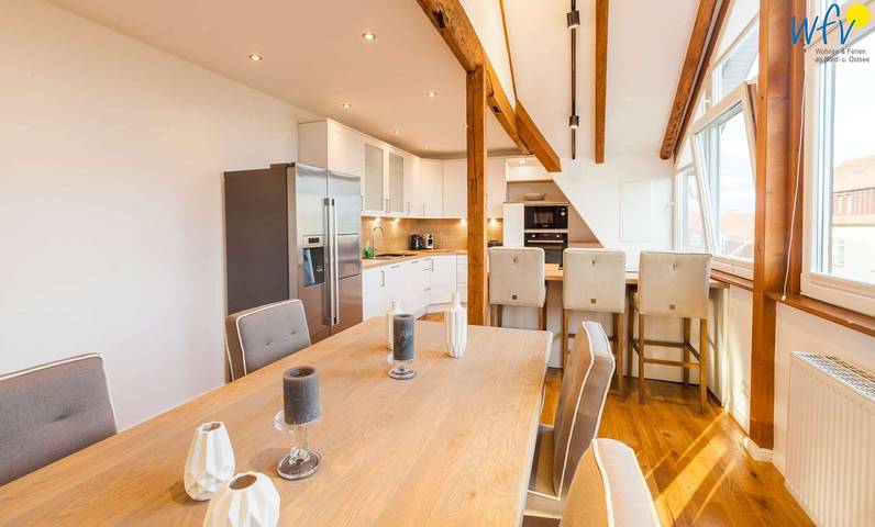 Ferienwohnung für 6 Personen, mit Balkon und Sauna auf Juist