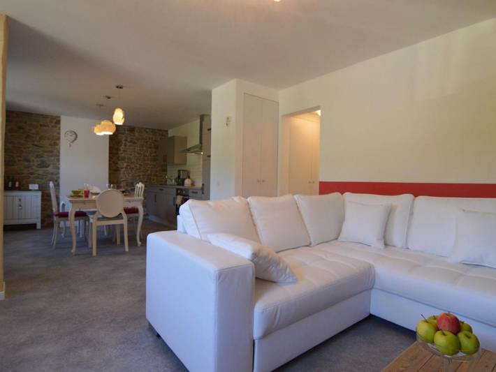 Location de vacances pour 4 personnes, avec terrasse ainsi que sauna et jardin dans Harre - 3