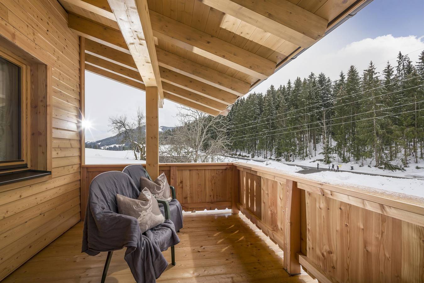 Ganze Ferienwohnung, Appartement/Fewo, Dusche, Wc, 2 Schlafräume in Ellmau, Kaisergebirge