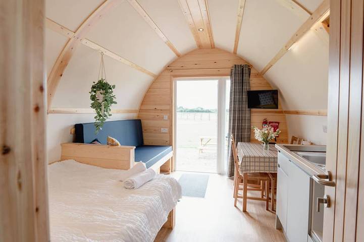 Glamping for 2 people in Nottinghamshire