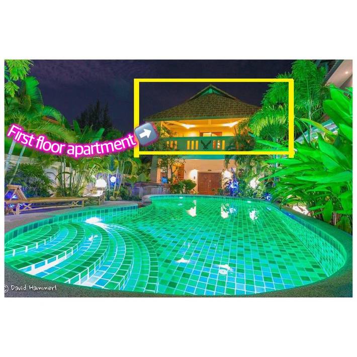 Location de vacances pour 4 personnes, avec piscine et jardin ainsi que bassin pour enfant et vue, adapté aux familles dans Khao Lak - 2