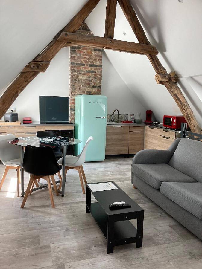 Gîte pour 3 personnes, avec jardin à Flines-lès-Mortagne