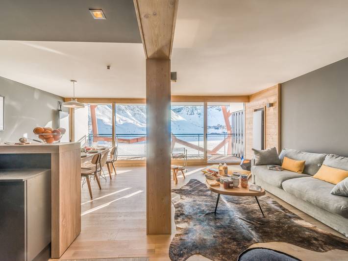 Appartement de vacances pour 8 personnes à Tignes
